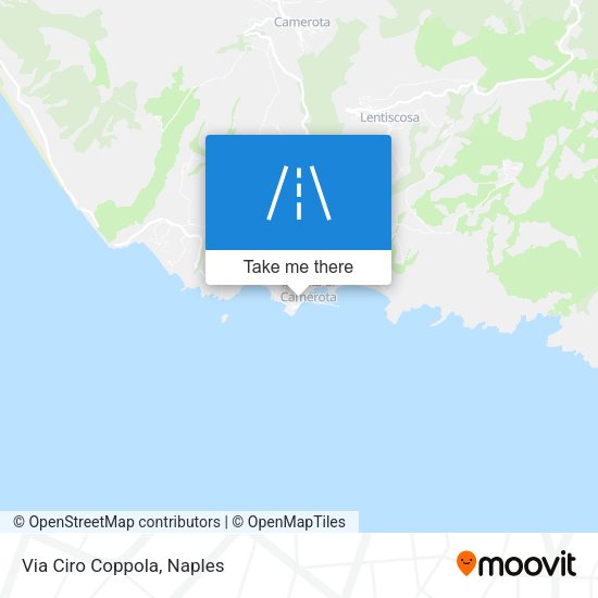 Via Ciro Coppola map