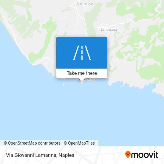 Via Giovanni Lamanna map