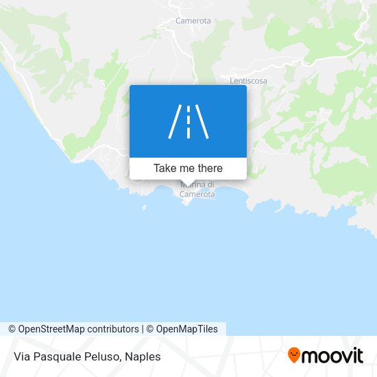 Via Pasquale Peluso map