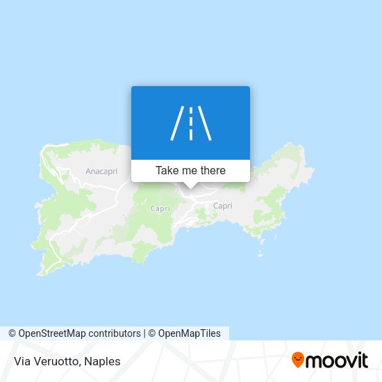 Via Veruotto map