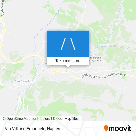 Via Vittorio Emanuele map