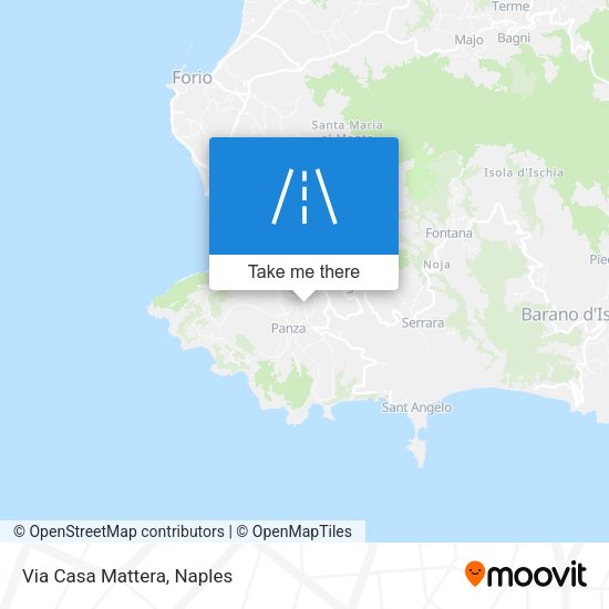 Via Casa Mattera map