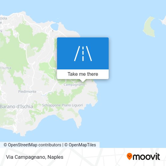 Via Campagnano map