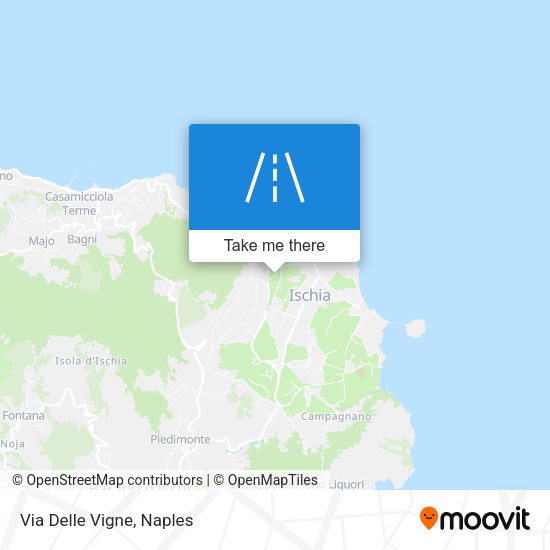 Via Delle Vigne map