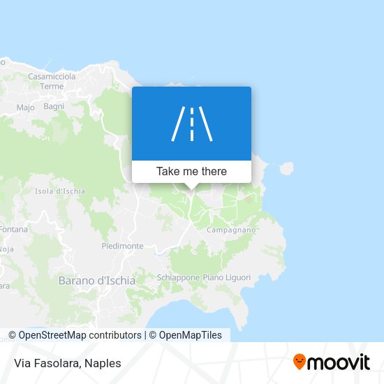 Via Fasolara map