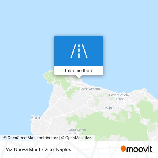 Via Nuova Monte Vico map