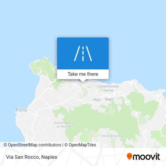 Via San Rocco map