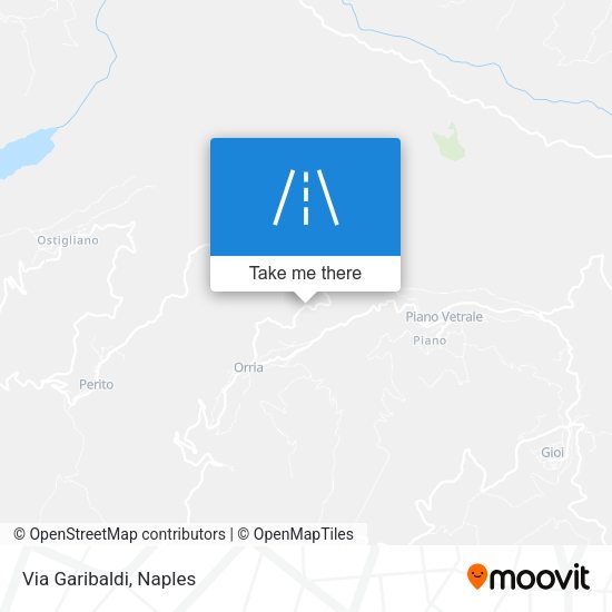 Via Garibaldi map