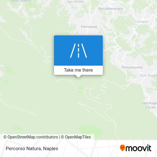 Percorso Natura map