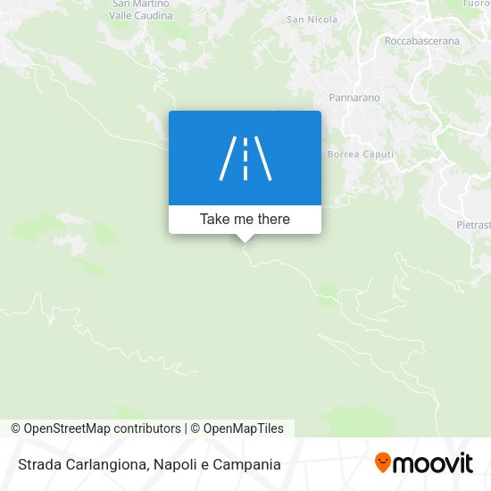 Strada Carlangiona map