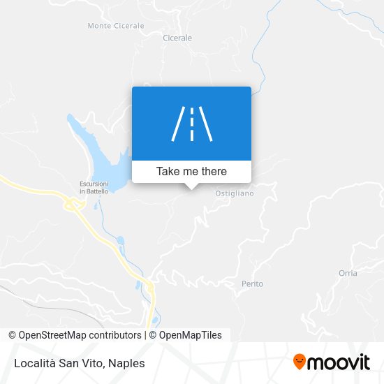 Località San Vito map
