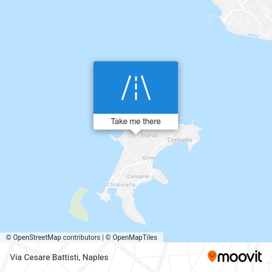 Via Cesare Battisti map