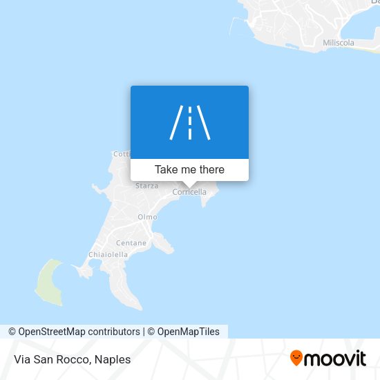 Via San Rocco map