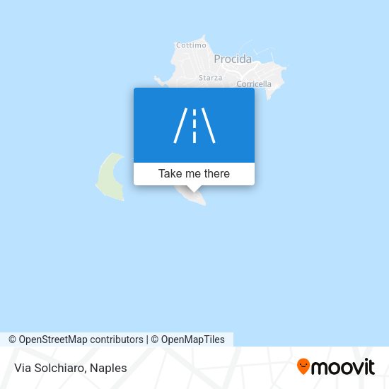 Via Solchiaro map