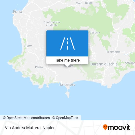 Via Andrea Mattera map