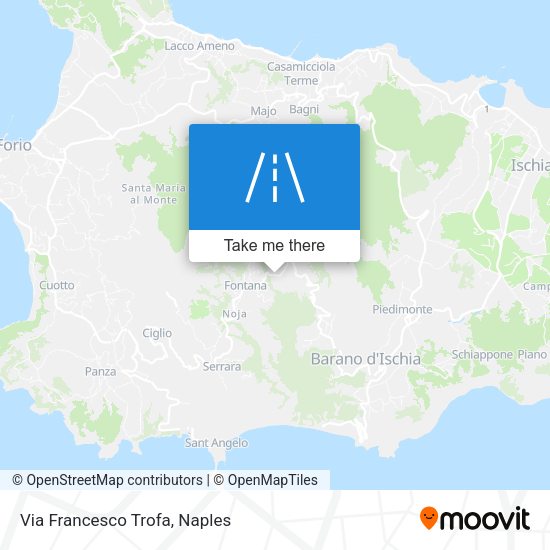 Via Francesco Trofa map