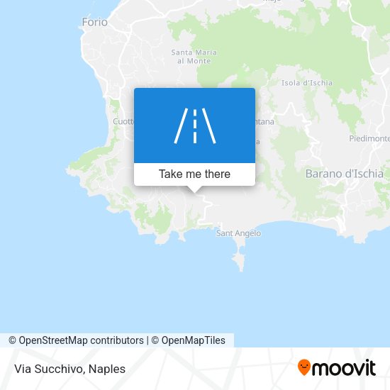 Via Succhivo map