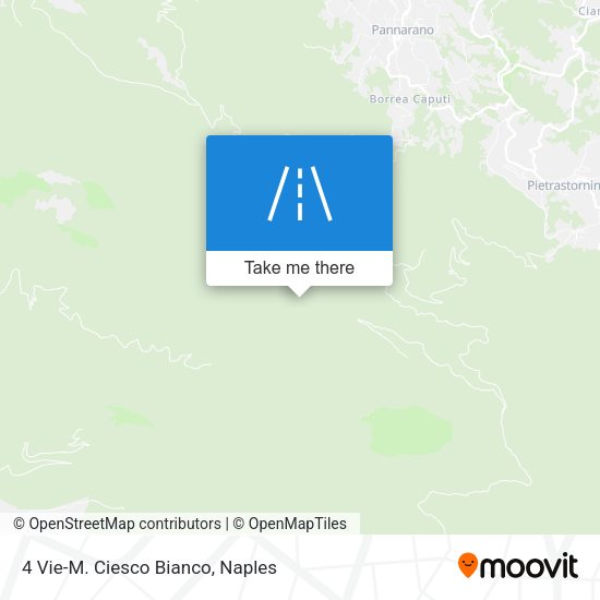 4 Vie-M. Ciesco Bianco map