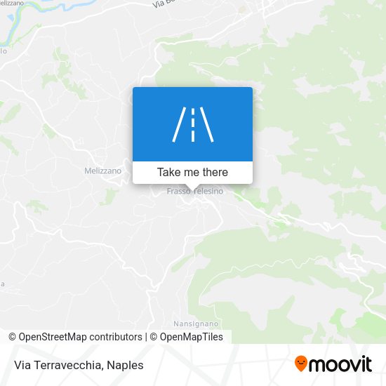 Via Terravecchia map