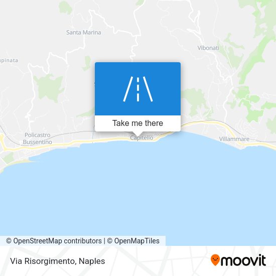 Via Risorgimento map