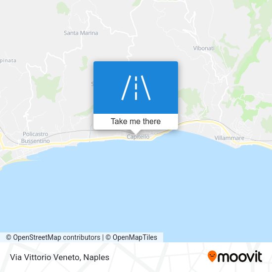Via Vittorio Veneto map