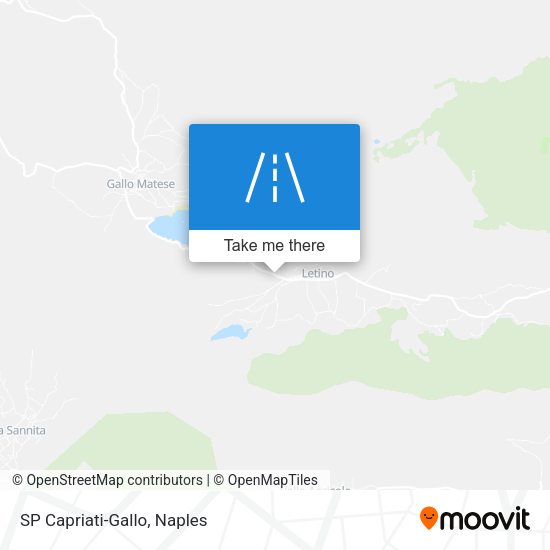 SP Capriati-Gallo map