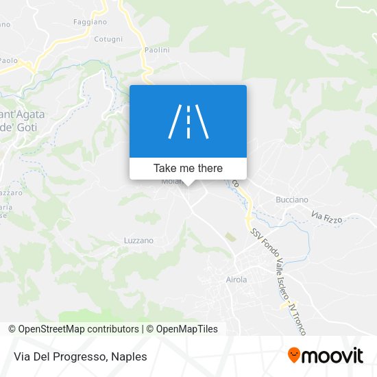 Via Del Progresso map