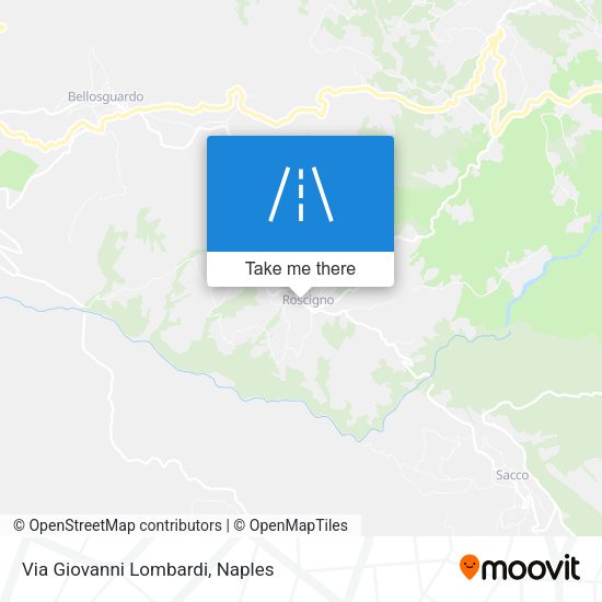 Via Giovanni Lombardi map