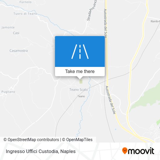 Ingresso Uffici Custodia map
