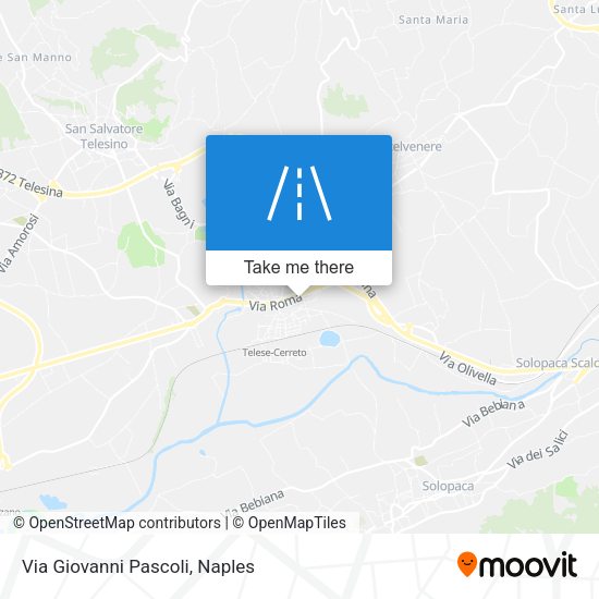 Via Giovanni Pascoli map