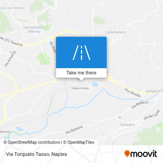 Via Torquato Tasso map