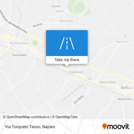 Via Torquato Tasso map
