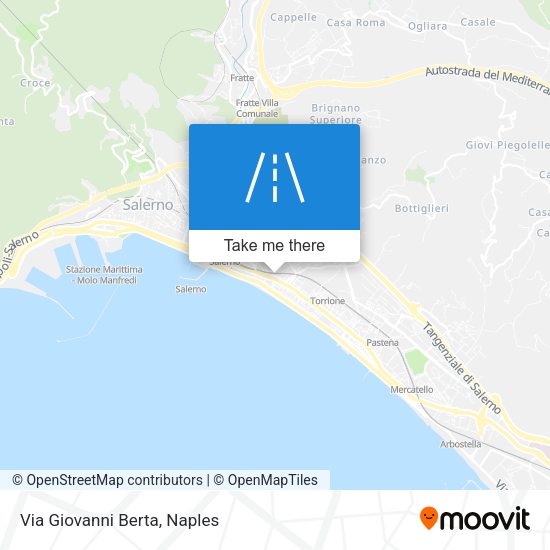 Via Giovanni Berta map