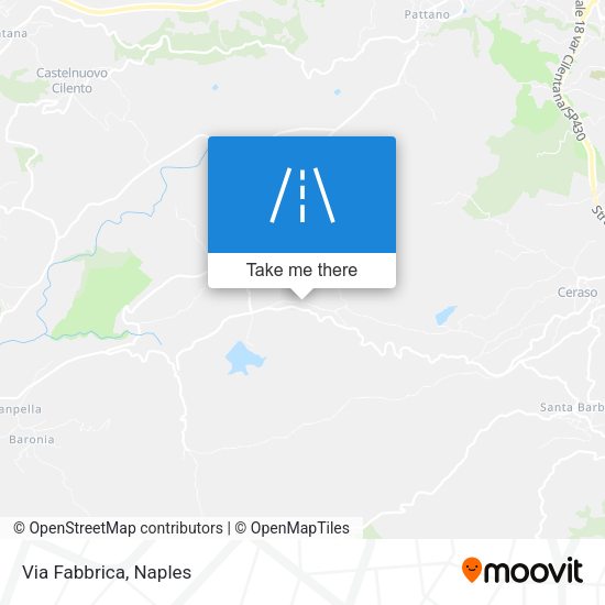Via Fabbrica map
