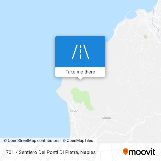701 / Sentiero Dei Ponti Di Pietra map
