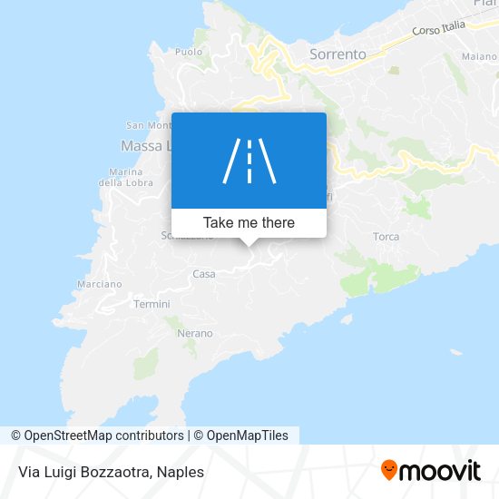 Via Luigi Bozzaotra map