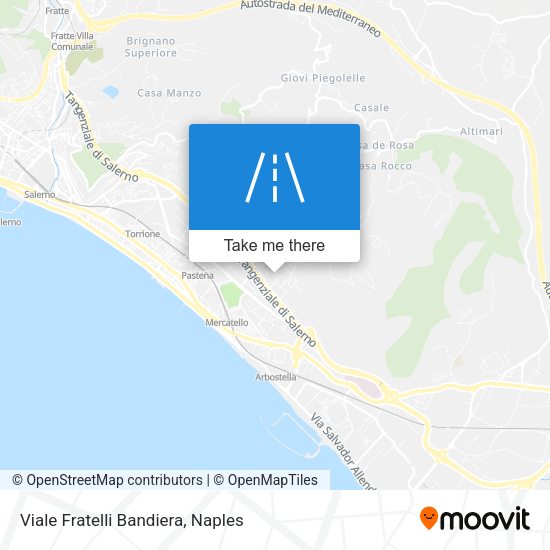 Viale Fratelli Bandiera map