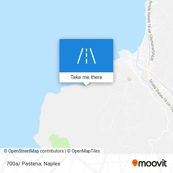 700a/ Pastena map
