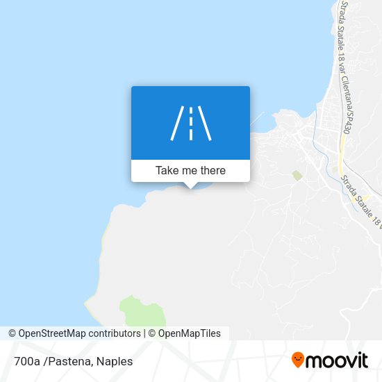 700a /Pastena map