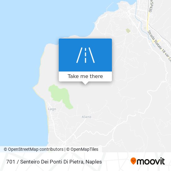 701 / Senteiro Dei Ponti Di Pietra map