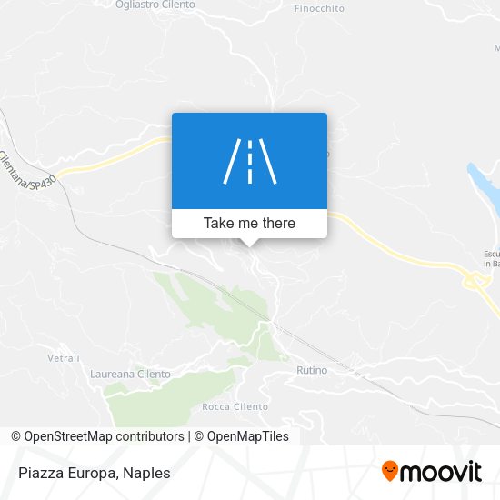 Piazza Europa map
