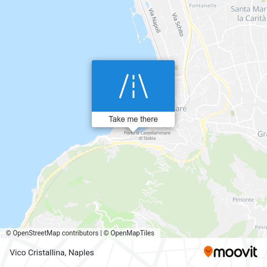 Vico Cristallina map