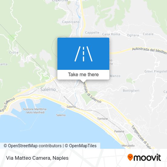 Via Matteo Camera map