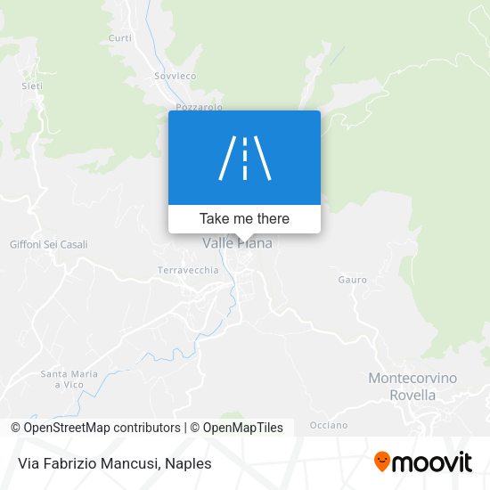 Via Fabrizio Mancusi map