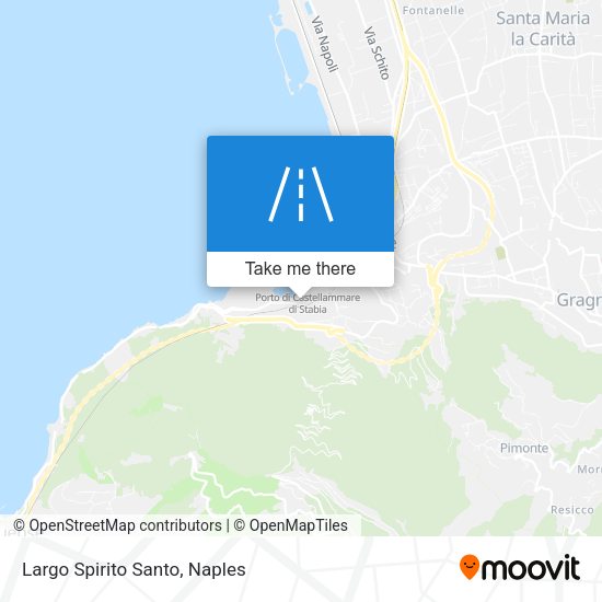 Largo Spirito Santo map