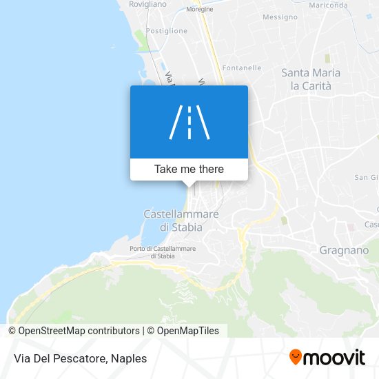 Via Del Pescatore map