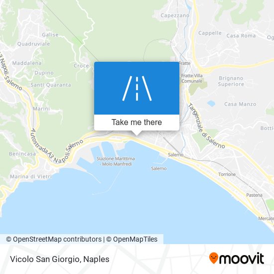 Vicolo San Giorgio map