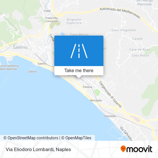 Via Eliodoro Lombardi map