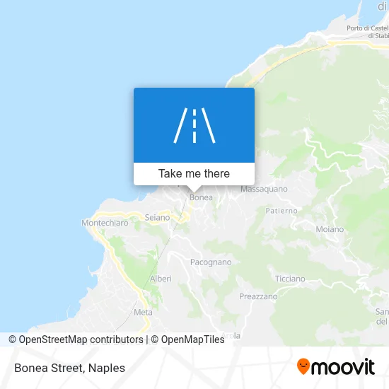 Bonea Street map