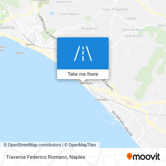Traversa Federico Romano map